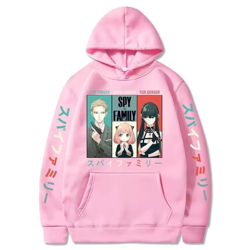 Spy x Family Anya/Loid/Yor Forger Hoodies 2.0 (7 Colors) - Image 6