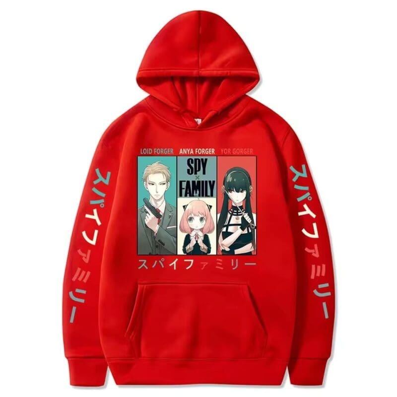 Spy x Family Anya/Loid/Yor Forger Hoodies 2.0 (7 Colors) - Image 7