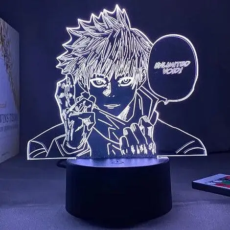 Jujutsu Kaisen 16-Color LED Touch + Remote Control Lamps (20 Styles) - AnimeGo Store