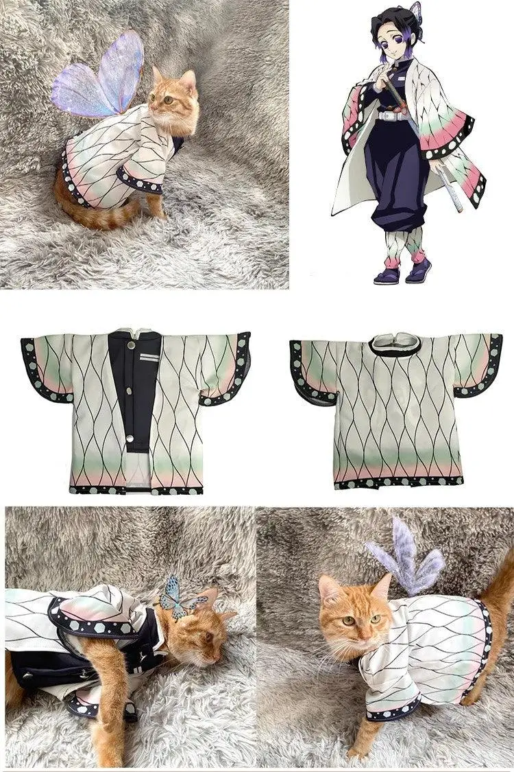 Demon Slayer Pet Cosplay for Cats & Dogs (7 Styles) - AnimeGo Store