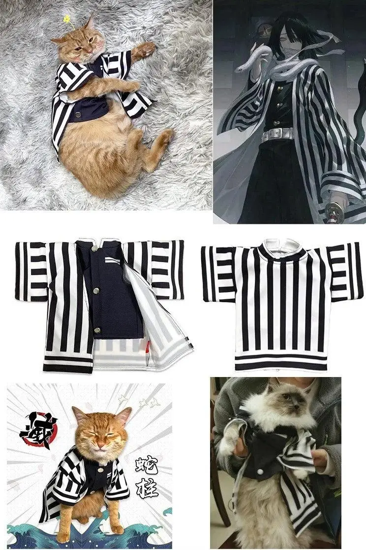 Demon Slayer Pet Cosplay for Cats & Dogs (7 Styles) - AnimeGo Store