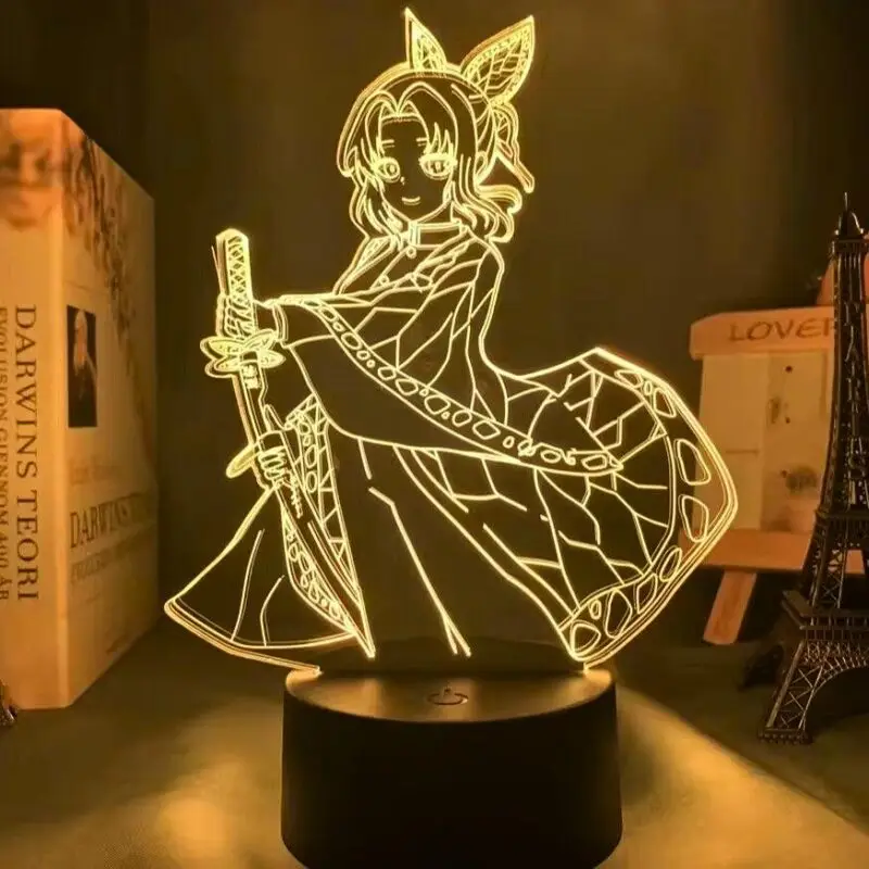 Demon Slayer 16-Color LED Touch + Remote Control Lamps (23 Styles) - AnimeGo Store