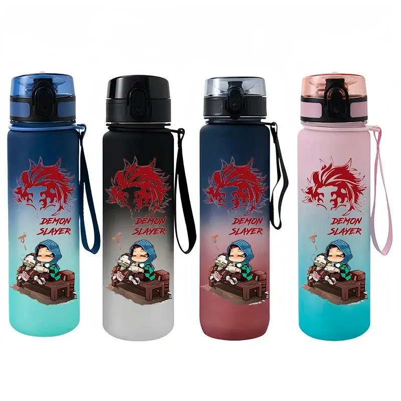 Demon Slayer 650ml Water Bottles (13 Styles / 4 Colors) - AnimeGo Store
