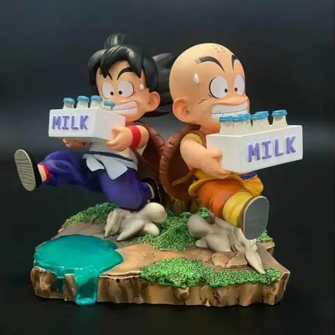 Dragon Ball Kid Goku & Krillin Action Figures - AnimeGo Store