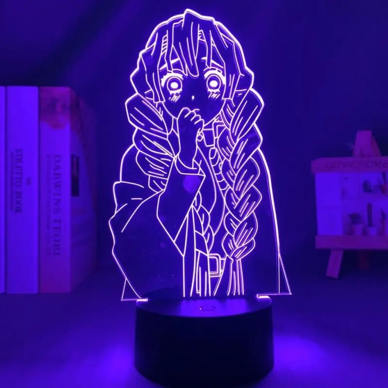 Demon Slayer 16-Color LED Touch + Remote Control Lamps (23 Styles) - AnimeGo Store