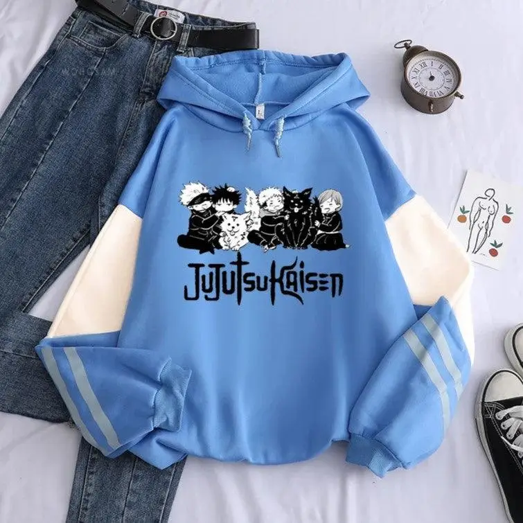 Jujutsu Kaisen Gojo x Itadori x Fushiguro x Kugisaki Hoodies (12 Colors) - AnimeGo Store