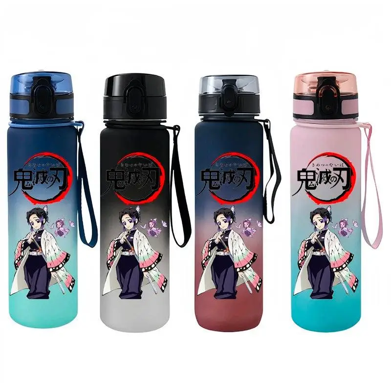 Demon Slayer 650ml Water Bottles (13 Styles / 4 Colors) - AnimeGo Store