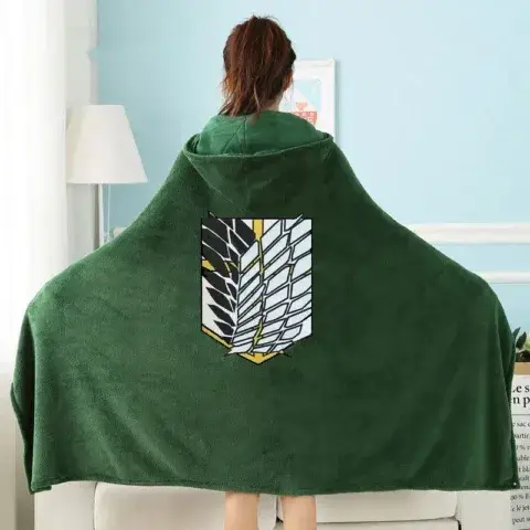 Attack on Titan Survey Corps Cloak Cape Hoodie - AnimeGo Store