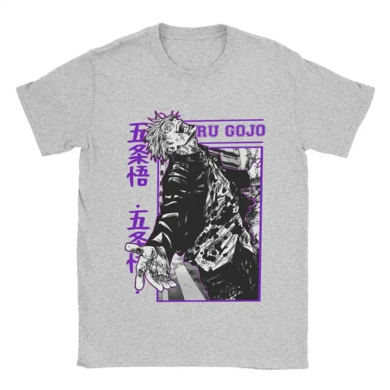 Jujutsu Kaisen Satoru Gojo Cotton T-Shirts (5 Colors) - AnimeGo Store