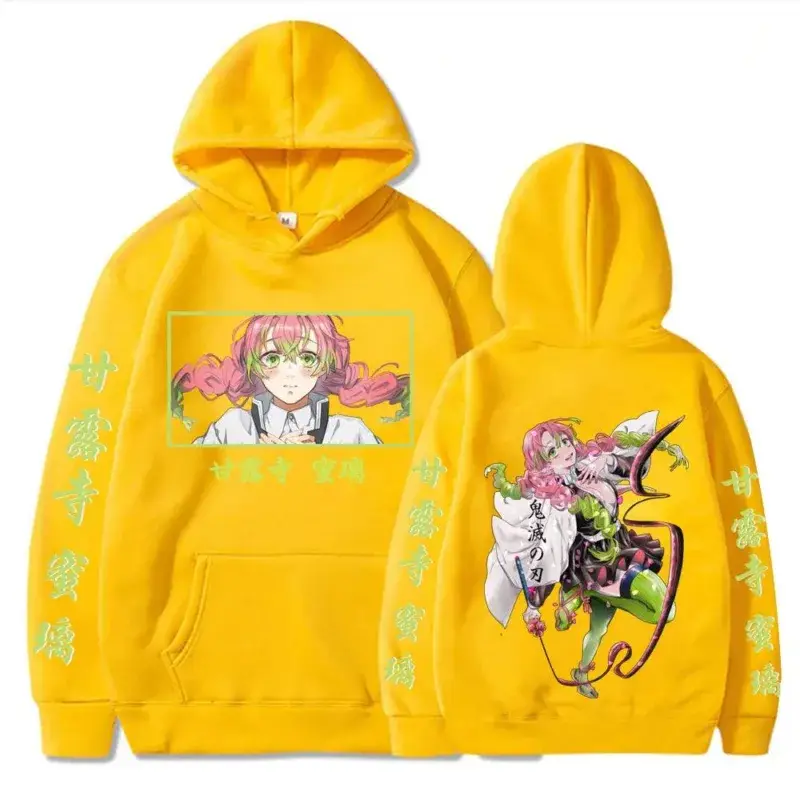Demon Slayer Mitsuri Kanroji 2-Sided Hoodies (7 Colors) - AnimeGo Store