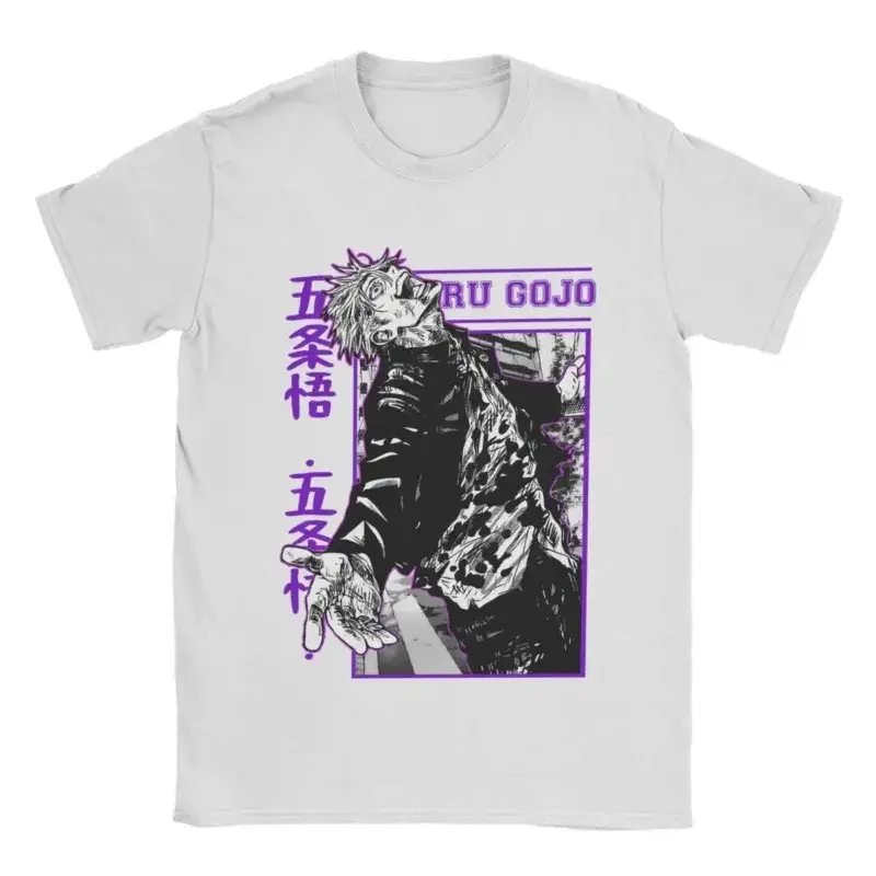Jujutsu Kaisen Satoru Gojo Cotton T-Shirts (5 Colors) - AnimeGo Store