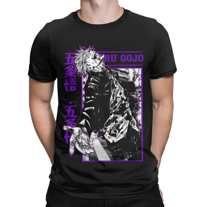 Jujutsu Kaisen Satoru Gojo Cotton T-Shirts (5 Colors) - AnimeGo Store