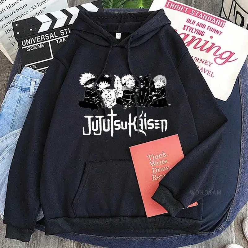 Jujutsu Kaisen Gojo x Itadori x Fushiguro x Kugisaki Hoodies (12 Colors) - AnimeGo Store