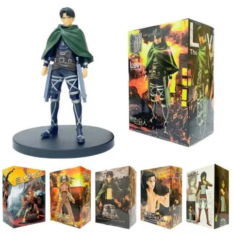 Attack On Titan Action Figures Premium Box Sets (11 Characters) - AnimeGo Store