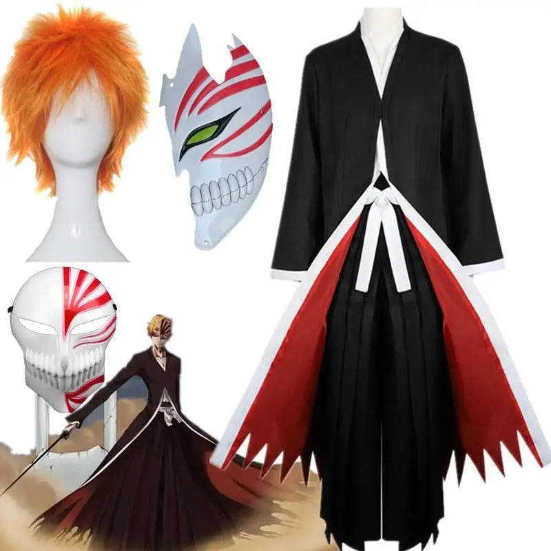 Bleach Ichigo Kurosaki Cosplay Costume - AnimeGo Store