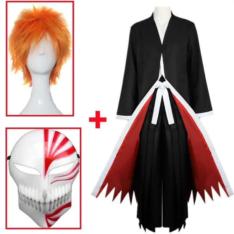 Bleach Ichigo Kurosaki Cosplay Costume - AnimeGo Store