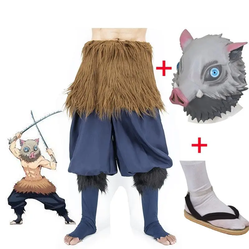 Demon Slayer Inosuke Hashibira Cosplay Costume - AnimeGo Store