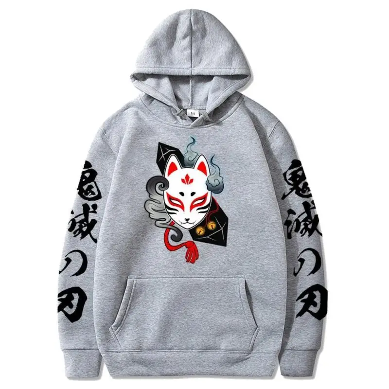 Demon Slayer Kitsune Mask Hoodies (6 Colors) - AnimeGo Store