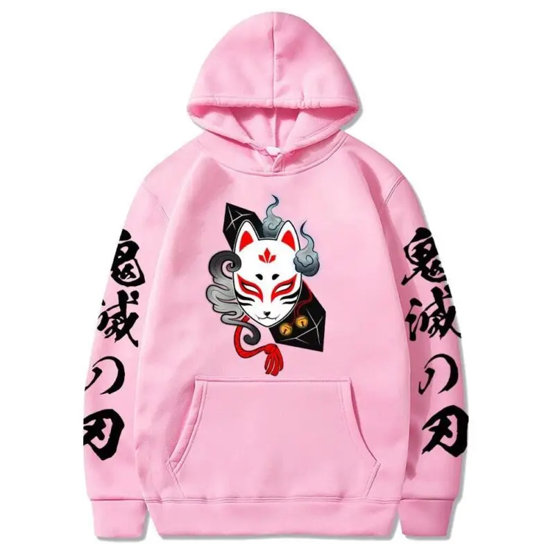Demon Slayer Kitsune Mask Hoodies (6 Colors) - AnimeGo Store