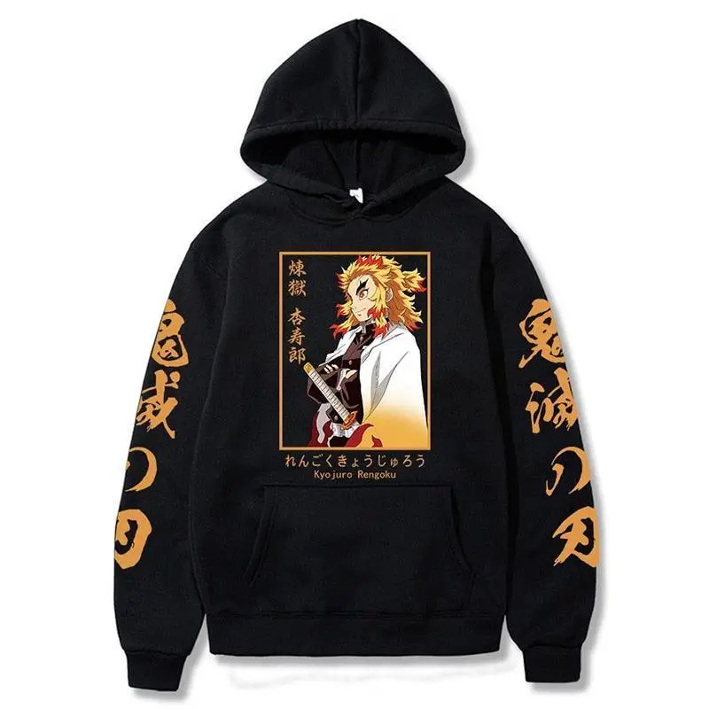Demon Slayer Kyojuro Rengoku Hoodies (6 Colors) - AnimeGo Store