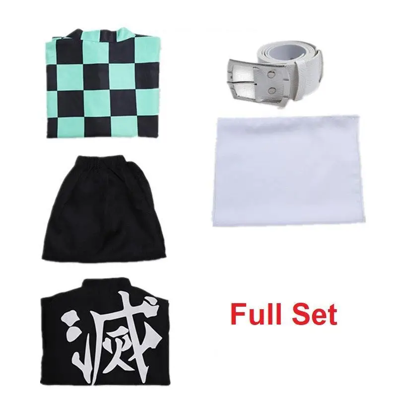 Demon Slayer Tanjiro Kamado Cosplay Costume - AnimeGo Store