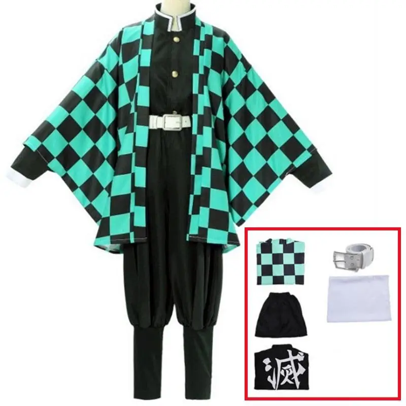 Demon Slayer Tanjiro Kamado Cosplay Costume - AnimeGo Store