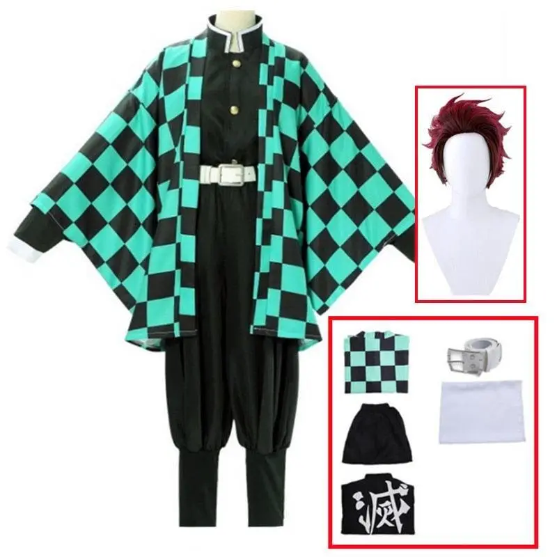 Demon Slayer Tanjiro Kamado Cosplay Costume - AnimeGo Store