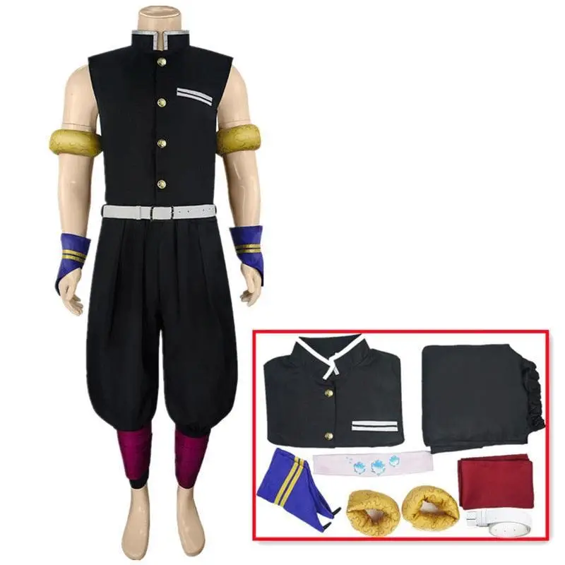 Demon Slayer Tengen Uzui Cosplay Costume - AnimeGo Store