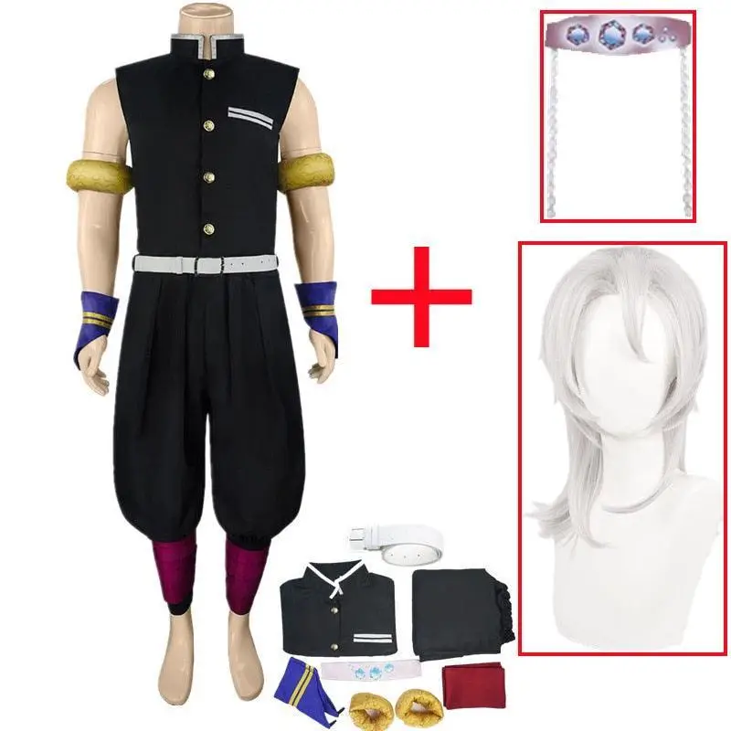 Demon Slayer Tengen Uzui Cosplay Costume - AnimeGo Store