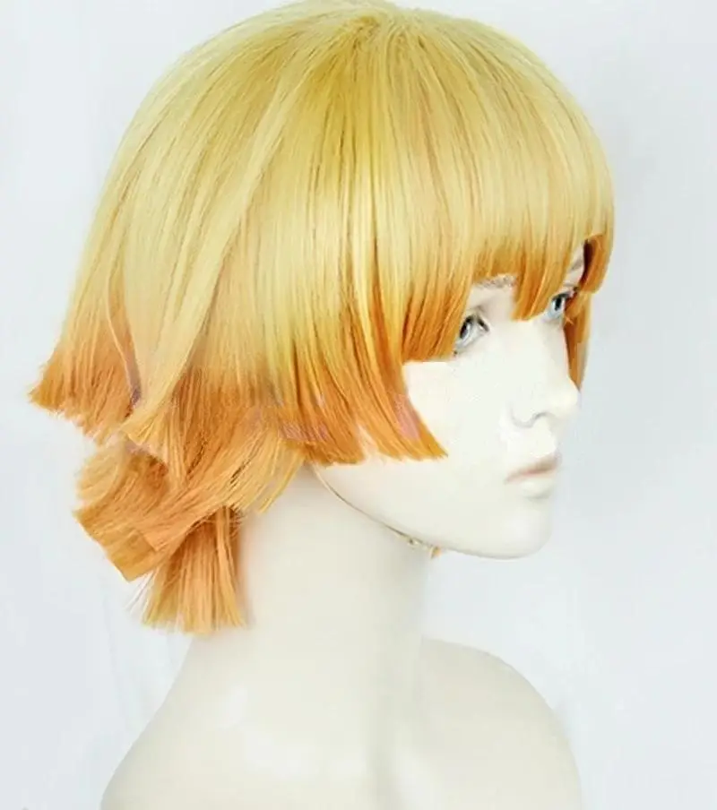 Demon Slayer Zenitsu Agatsuma Cosplay Costume - AnimeGo Store