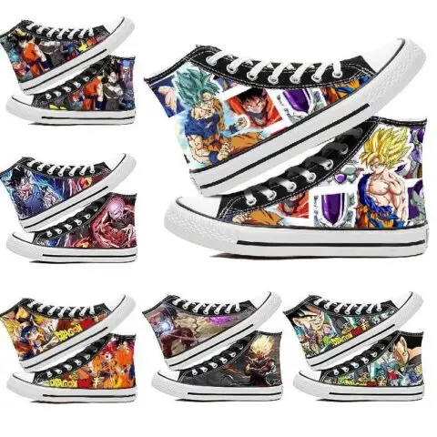 Dragon Ball Super High Top Canvas Shoes / Sneakers (10 Styles) - AnimeGo Store
