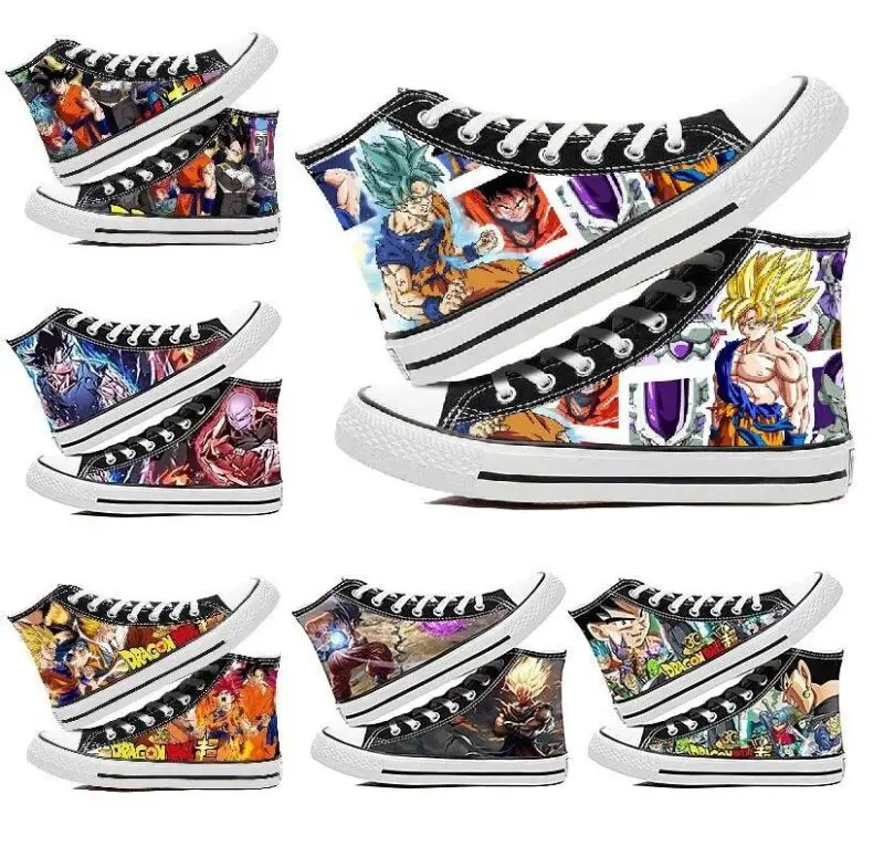 Dragon Ball Super High Top Canvas Shoes / Sneakers (10 Styles) - AnimeGo Store