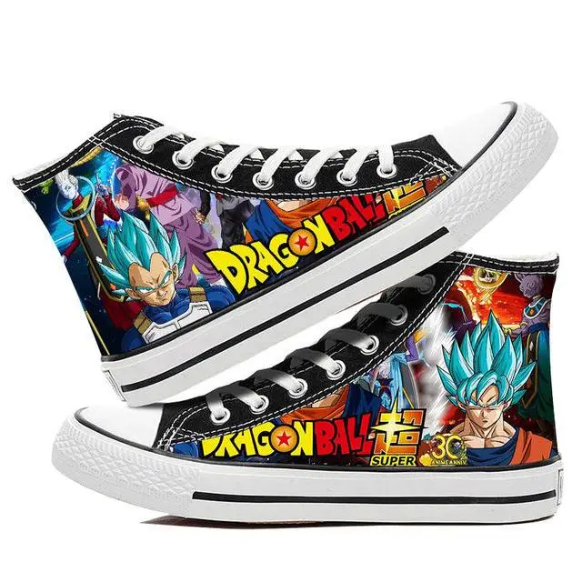 Dragon Ball Super High Top Canvas Shoes / Sneakers (10 Styles) - AnimeGo Store