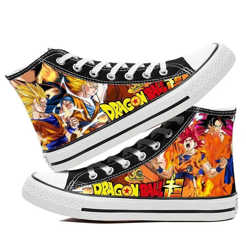 Dragon Ball Super High Top Canvas Shoes / Sneakers (10 Styles) - AnimeGo Store