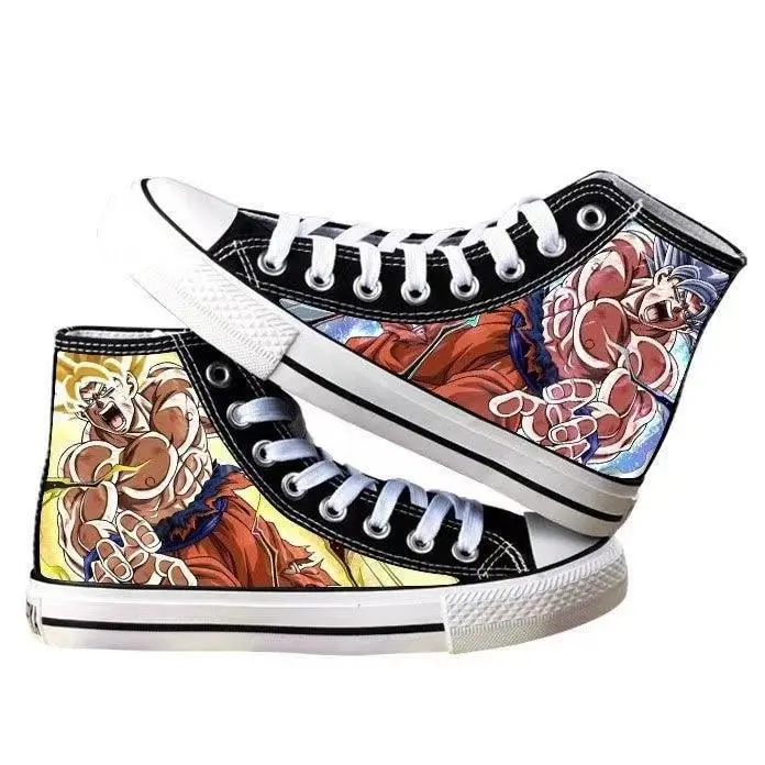 Dragon Ball Super High Top Canvas Shoes / Sneakers (10 Styles) - AnimeGo Store