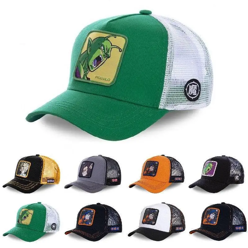 Dragon Ball Z Cotton Hat / Snapback Cap - GOHAN, GOTEN & PICCOLO - AnimeGo Store
