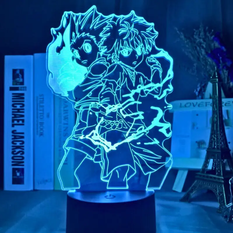Hunter x Hunter 16-Color LED Touch + Remote Control Lamps (10 Styles) - AnimeGo Store