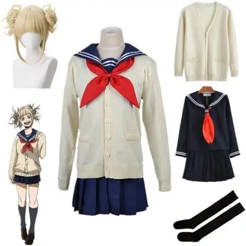 My Hero Academia Himiko Toga Cosplay Costume - AnimeGo Store