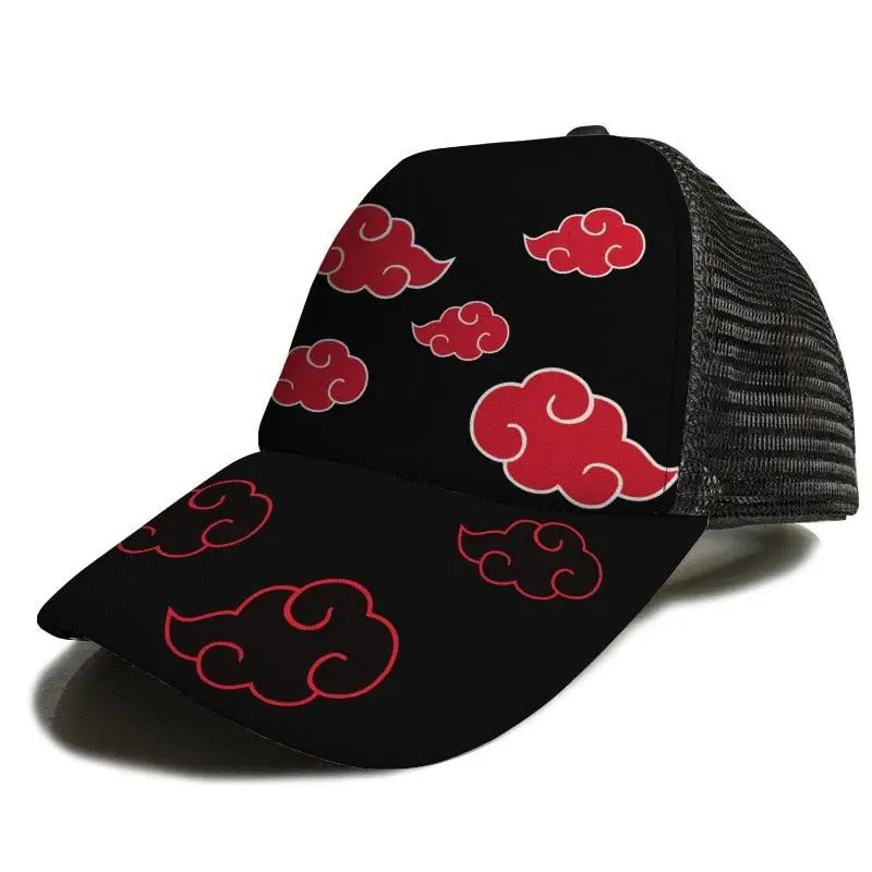 Naruto Black Cotton Hat / Snapback Cap - AnimeGo Store