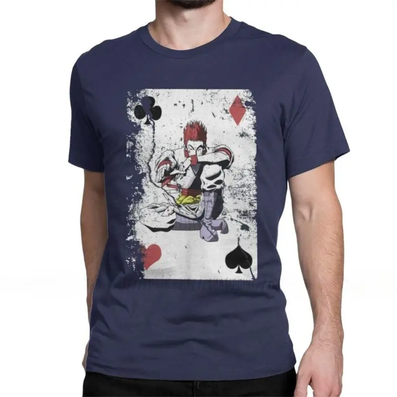 Hunter x Hunter Hisoka Playing Card Cotton T-Shirts (6 Colors) - AnimeGo Store
