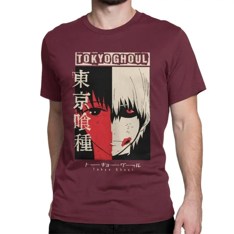 Tokyo Ghoul Cotton T-Shirts (7 Colors) - AnimeGo Store