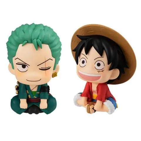 One Piece Luffy & Zoro Chibi Figures 2-Piece Sets (3 Sets) - AnimeGo Store