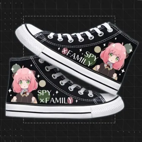 Spy × Family High Top Canvas Shoes / Sneakers (6 Styles) - AnimeGo Store