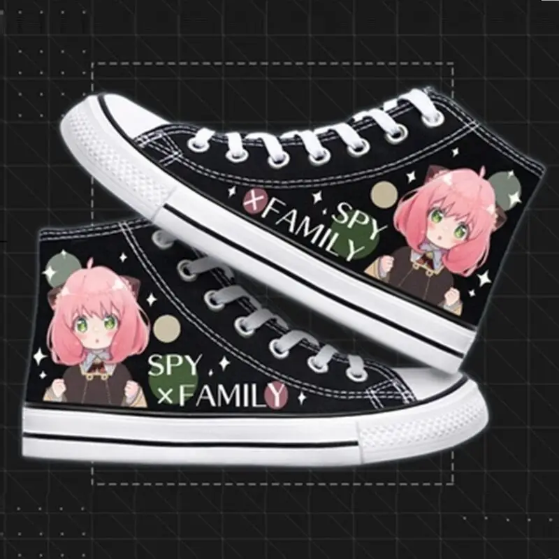 Spy × Family High Top Canvas Shoes / Sneakers (6 Styles) - AnimeGo Store