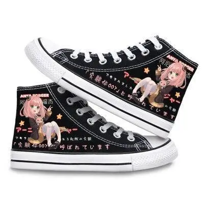 Spy × Family High Top Canvas Shoes / Sneakers (6 Styles) - AnimeGo Store