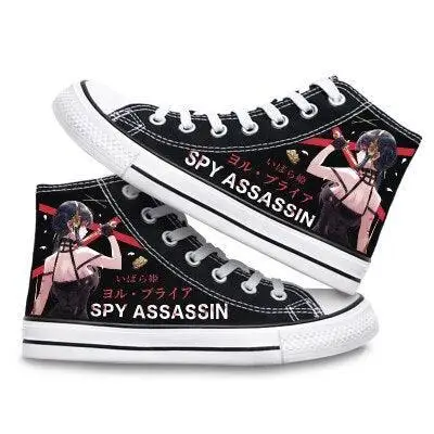 Spy × Family High Top Canvas Shoes / Sneakers (6 Styles) - AnimeGo Store