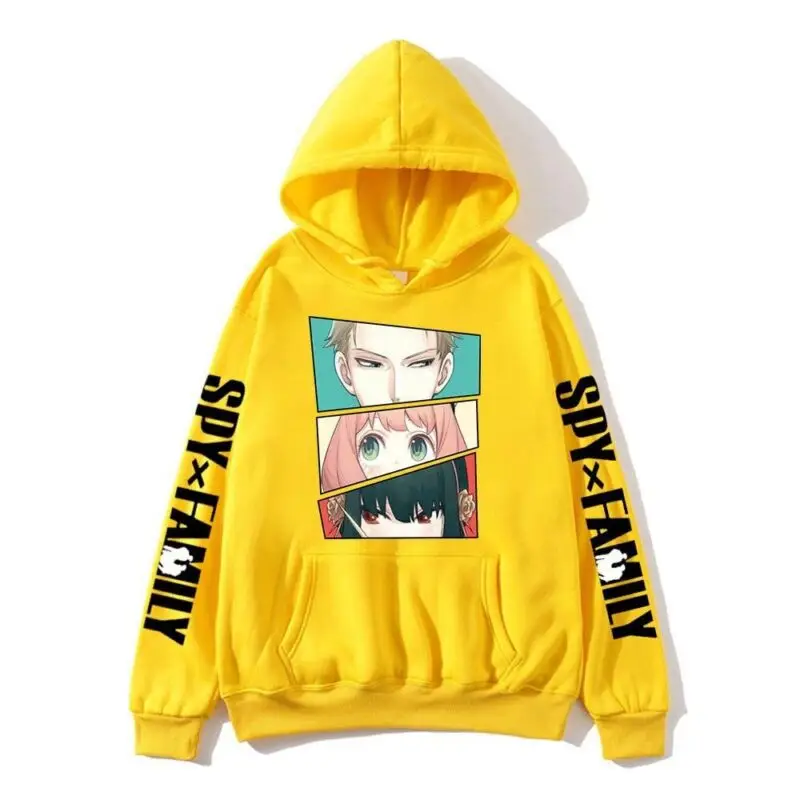 Spy x Family Anya/Loid/Yor Forger Hoodies (10 Colors) - AnimeGo Store