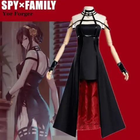 Spy x Family Yor Forger Cosplay Costume - AnimeGo Store