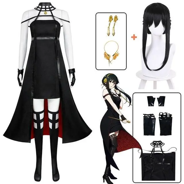 Spy x Family Yor Forger Cosplay Costume - AnimeGo Store